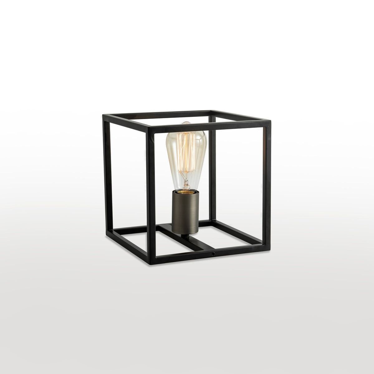 Black Industrial Contemporary Table Lamp