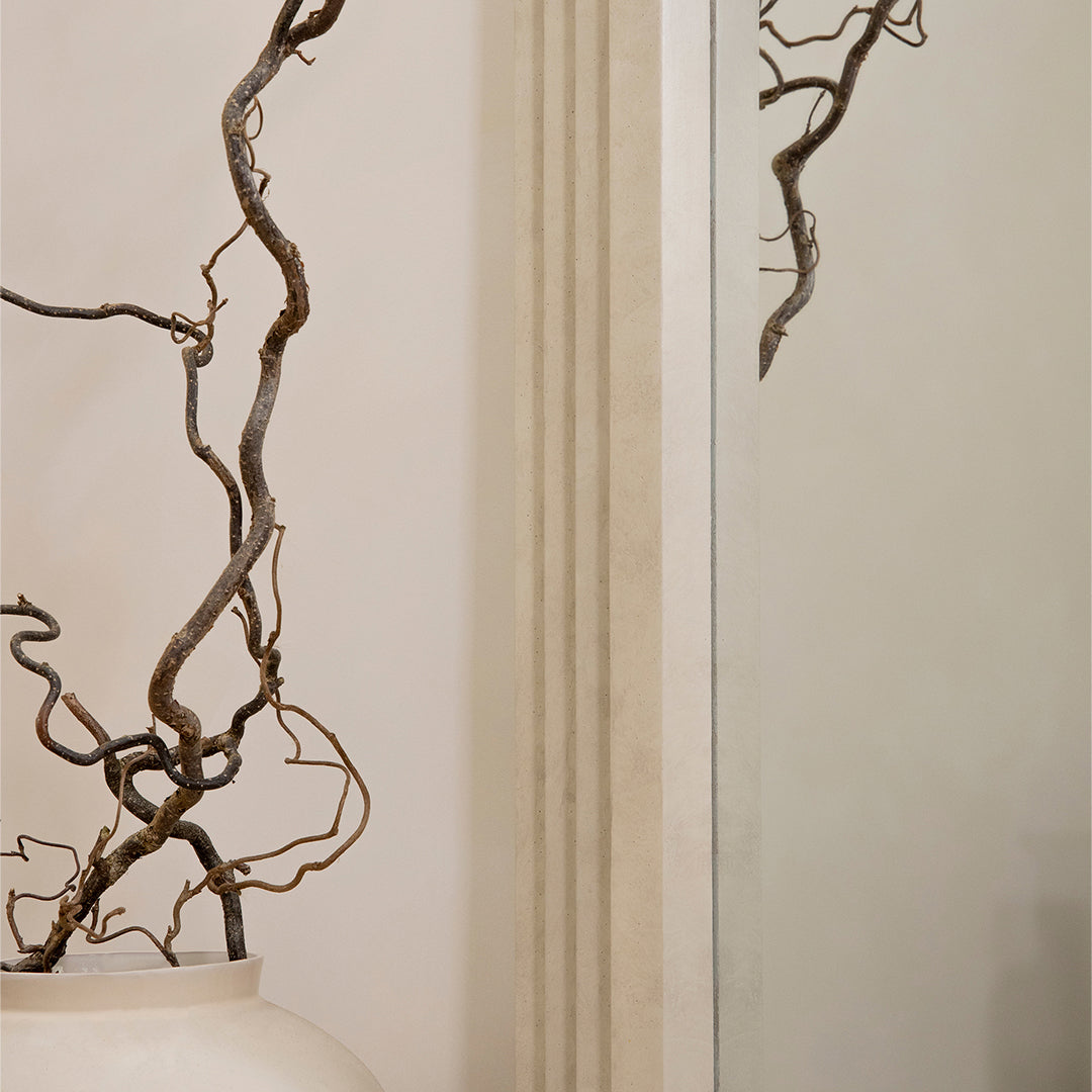 Luciana - Full Length Arched Concrete Mirror 180cm x 110cm