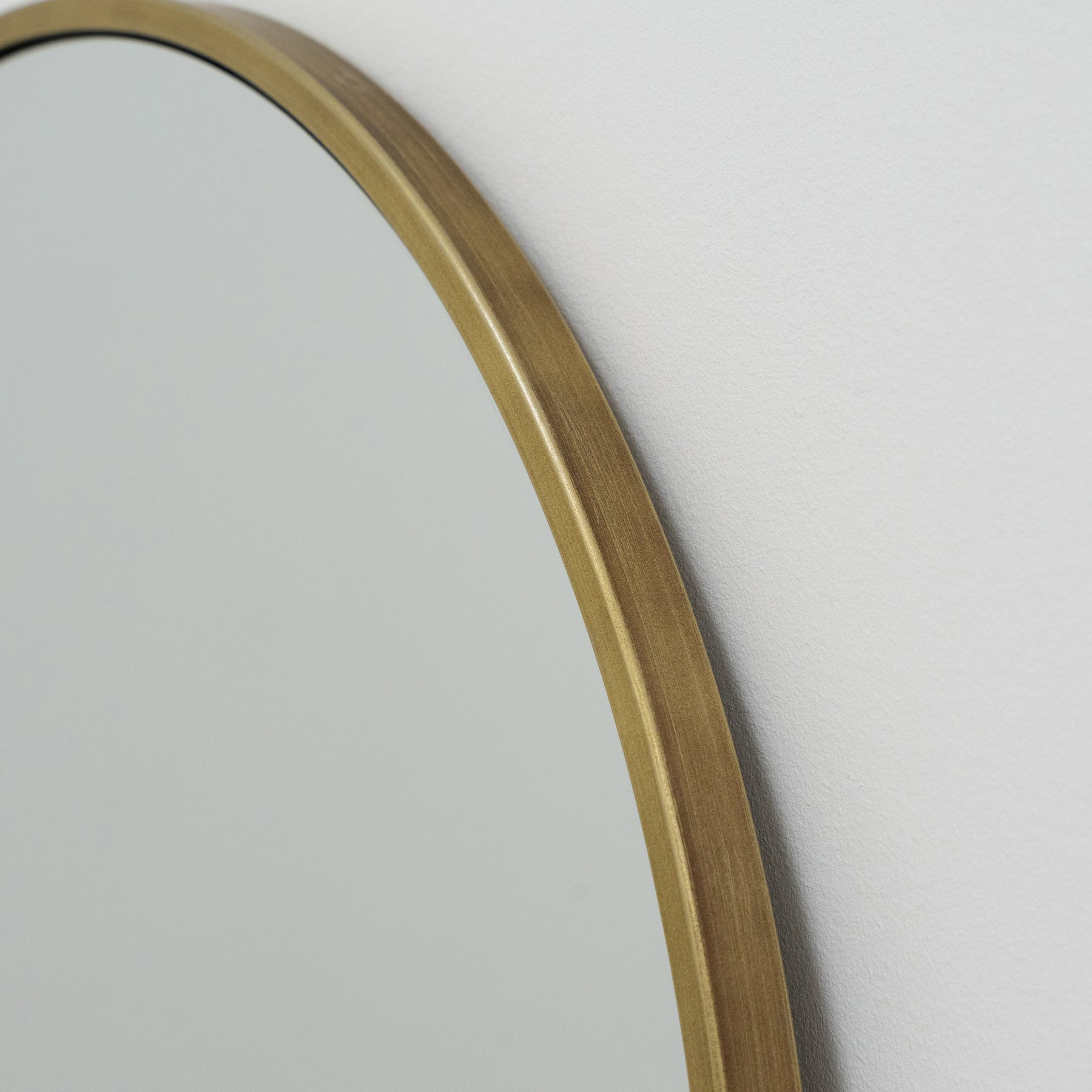 Full Length Gold Large Arched Metal Mirror arch