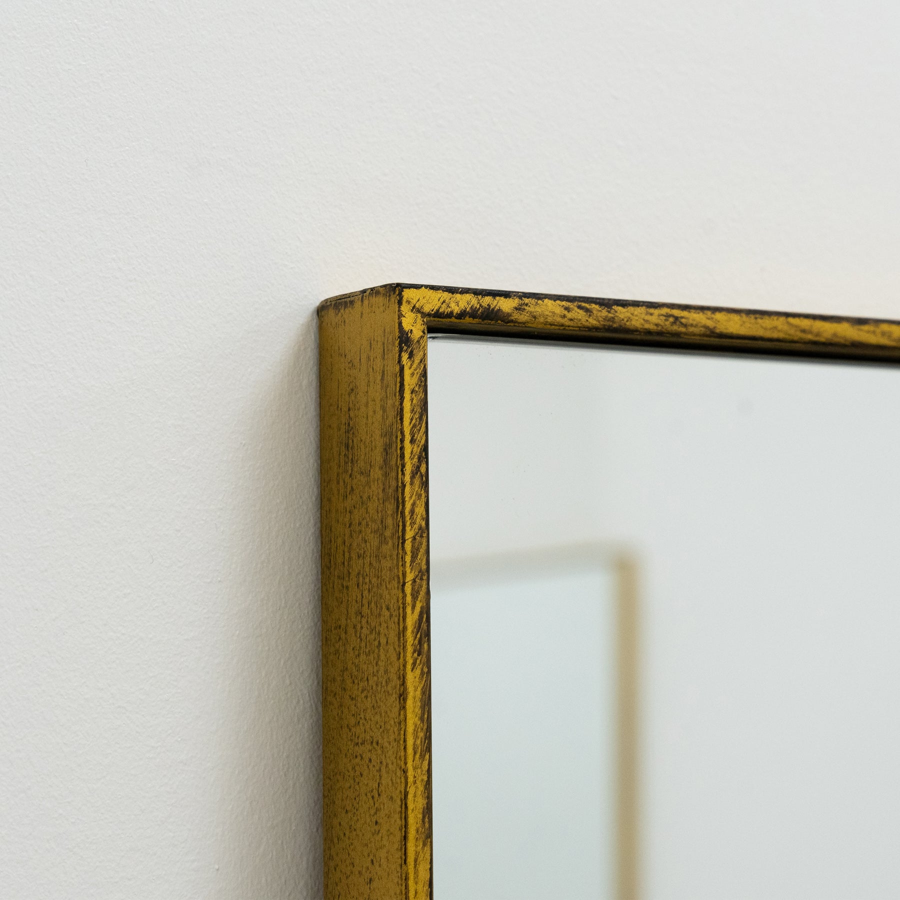 Theo - Full Length Gold Extra Large Metal Mirror 180cm x 100cm