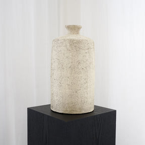 Terrassa - Beige Textured Terracotta Small Vase