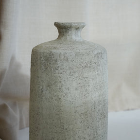 Terrassa - Beige Textured Terracotta Small Vase