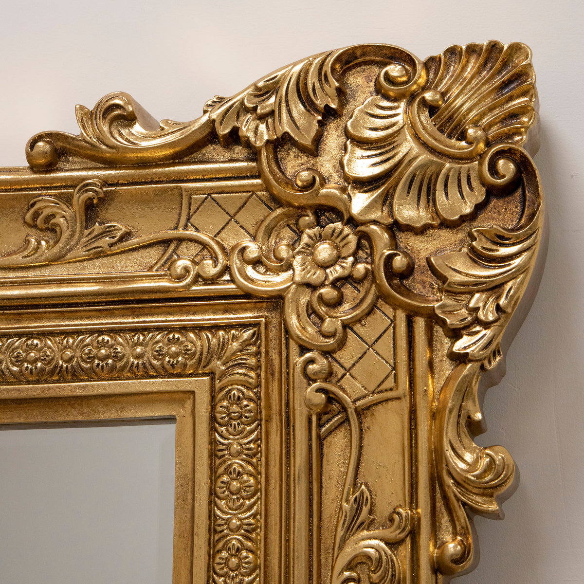 Ella Grande - Gold Ornate Floor Mirror 190cm x 140cm