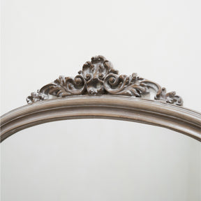 Mantle - Grand miroir en bois lavé orné 104cm x 96cm