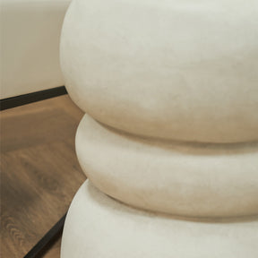 side-shot of Minimal Concrete Side Table