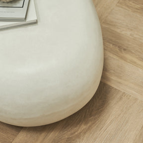 Zola - Minimal Concrete Pebble Coffee Table Large
