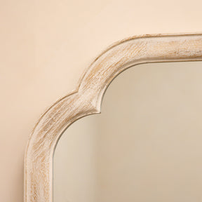 Elena - Full Length Washed Wood Arched Mirror 170cm x 75cm