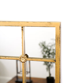 Citadella - Gold Industrial Full Length Metal Mirror 170cm x 80cm