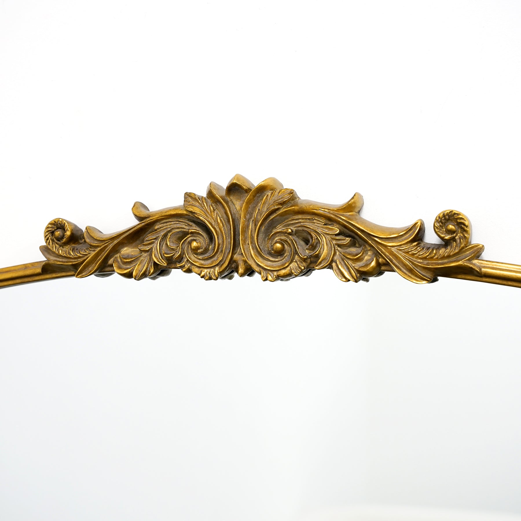 Amelia - Full Length Gold Arched Metal Mirror 180cm x 100cm