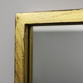 Brooklyn - Full Length Large Gold Industrial Metal Window Mirror 180cm x 90cm