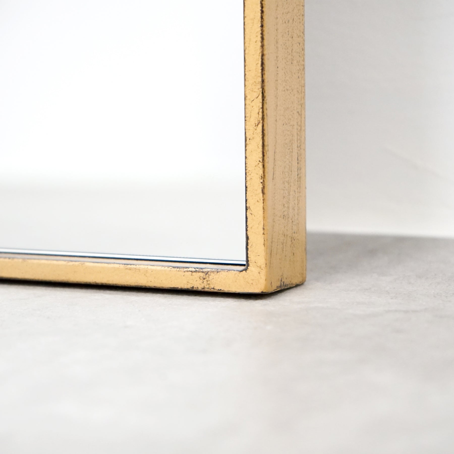 Isla - Gold Full Length Arched Metal Mirror 190cm x 120cm